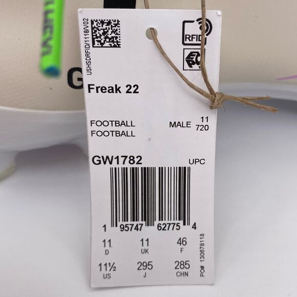 Adidas The Simpsons x Freak 22 'Krusty the Clown' Football Cleats  -  Size: 11.5 - Picture 15 of 16